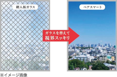 網入りとペアスマートの比較